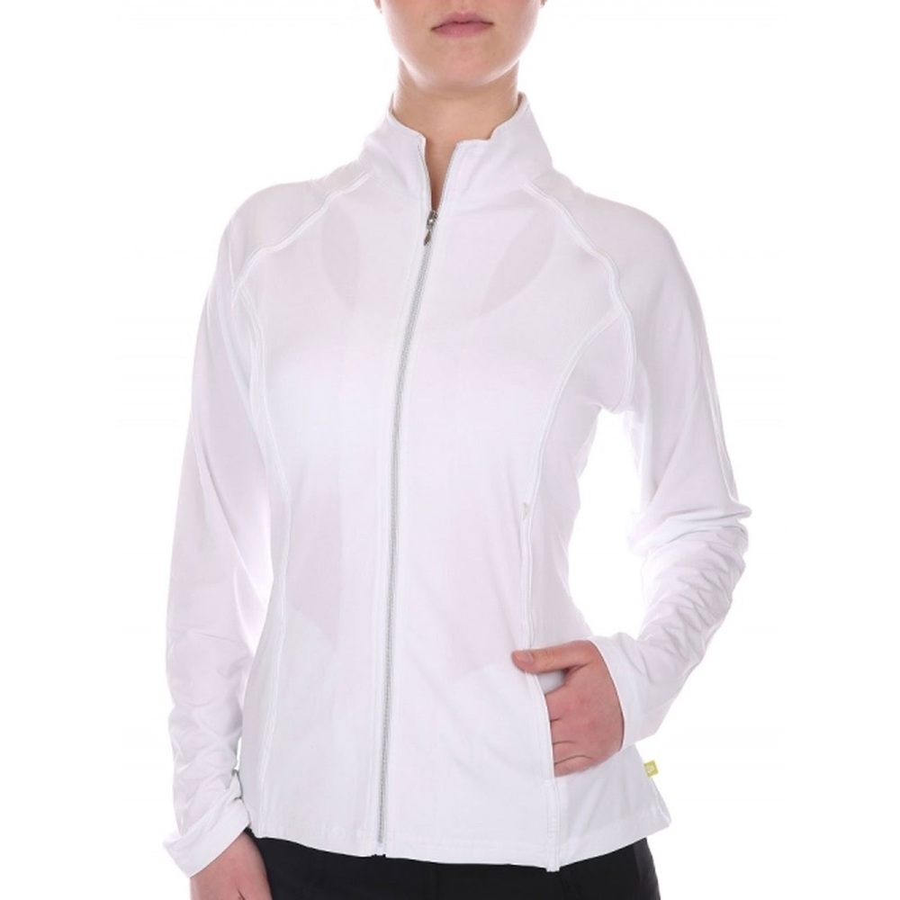 Pure Lime Pleated Tennis Jacket